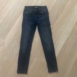 Hudson jeans girls kids size 7 adjustable waist blue stretchy